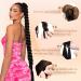 MY-LADY 32 DIY Braided Ponytail Extension - Soft Synthetic Hairpiece for Women - Natural Black - Buy Online on GoSupps.com