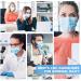 DXLOVER Face Masks 3 Layer Adult Blue 50 Pack - Individually Packaged - Large Size - Buy Online on GoSupps.com