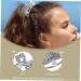 minkissy hairpin rhinestone barrettes pearl hair clips korean hair accessories rhinestone hair accessory minimalist hair clip ponytail buckles ponytail cuff high ponytail holder Metal Miss - Buy Online on GoSupps.com