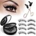 Magnetic Eyelashes Magnetic Eyelashes No Glue Magnetic Eyelashes Without Eyeliner 2 Pair Reusable Magnetic Eyelashes With Applicator Magnetic Natural Eyelashes Looking Natural 3d False Eyelashes Kit