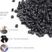 Yamel Micro Links Bead Hair Extensions Rings 250 Pieces 5mm Black Silicone Lined Beads for Human Hair Extensions - Buy Online on GoSupps.com