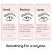 Small Wonderstripes Eye Lid Tape - 64 Pack | Eyelid Lifting Strips for Hooded & Droopy Eyes | Invisible Silicone Tape for All Shapes | Easy Makeup Application - Buy Online on GoSupps.com