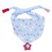 Winter Scarf Cotton Baby Bandana Drool Bibs: Baby Feeding Saliva Towel Clothing Protector for Infants Baby Teething Feeding Toddler Bib Sky-blue