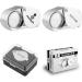 Pineapple 10X Jewelers Loupe Magnifier - Pocket Magnifying Glass for Gems, Diamonds, Coins, Plants - Buy Online on GoSupps.com