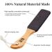 Pumice Stone Foot File 2 Pack - Callus Remover for Feet with Wooden Handle | Pedicure Foot Scrubber for Dead Skin, Dry & Rough Corns - Buy Online on GoSupps.com