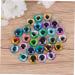 Sewacc 150-Piece Opal Glass Patch Jewelry Kit | Mini-Resin Animals & Flower Toys | Flat Back Doll Eyes for Crafting | Random Colors - Buy Online on GoSupps.com