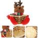 OFFSCH Santa Claus Snowman Candy Basket Christmas STO Xmas Wicker Basket Xmas Supplies Household Elder Baby As Shown 3 19X14X14CM - Buy Online on GoSupps.com