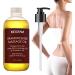 Premium Lavender Massage Oil - 236ml | Essential Body-Shaping Oil for Relaxation Joint & Muscle Relief Ideal for Gua Sha & Herbal Therapy | International Shipping Available - Buy Online on GoSupps.com