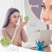 Broccoli Pattern Contact Lens Case - Portable Travel Lens Box with Mirror for International Shipping - Buy Online on GoSupps.com