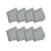 Premium Microfiber Cleaning Cloth for Mobile Lens Eyeglasses Camera Lenses Desktop/Laptop Cleaning Cloth -30 x 30 cm (Grey Pack of 8) Pack of 8-Grey
