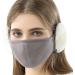 Facynde Cute Cloud Shape Facial & Ear Protection - Soft Rabbit Fur Slim Face Cover & Ear Warmer for Winter - Buy Online on GoSupps.com