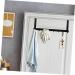 Alipis Space Aluminum Door Hanger Hangers Towel Holder Over The Door Multi Hook Door Hook Clothing Hat Hook - Buy Online on GoSupps.com