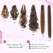 SILK-CO 11 Short Curly Ponytail Hair Extension - Light Blonde to Bleach Blonde 11 Inch - Buy Online on GoSupps.com