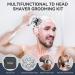 7D Kensen Upgrade Head Shaver for Bald Men - Electric Razor with Trimmer - Waterproof Grooming Kit - USB Rechargeable - Silver - Buy Online on GoSupps.com