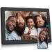 BSIMB 32GB 10.1 Inch WiFi Digital Photo Frame, Smart Digital Picture Frame 1280x800 IPS Touch Screen Auto Rotate Motion Sensor Upload Photos/Videos via App/Email, Gift for Grandparents HD 10.1 inch WI-FI Black