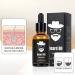  YSTJKD Men's Beard Oil Beard Growth Serum 30ml for daily beard care stimulates beard mustache and hair growth wood essential oil - Buy Online on GoSupps.com