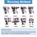Adjustable Knee Brace for Pain Relief | Support for Meniscus Tear Tendonitis & Arthritis | Hinged Knee Brace for Men & Women - Black (Left - Buy Online on GoSupps.com