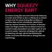 Squeezy Energy Bar 12 Pack - Cherry + Caffeine | Carbohydrate-Rich Fitness & Energy Booster for Endurance Sports | 50 mg Caffeine Per Bar - Buy Online on GoSupps.com