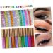 Beavorty Liquid Eyeliner 10pcs Liquid Eye Shadow Glitter Liner for Eyes Shiny Eyeshadow Eyeliner Colorful Liquid Eyeshadow - Buy Online on GoSupps.com