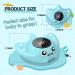 BabyElf Baby Bath Thermometer - Floating Bathtub Toy for Infant - Mute Visual Alert - Fahrenheit - Buy Online on GoSupps.com