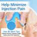 10 Pack Shot Helper Pain Blocker Device - Professional & Home Shot Relief for Kids - Reusable Hurt Blocker Shot Buddy - Numbing Cream Alternative - Buy Online on GoSupps.com