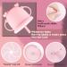 Linowos 2-in-1 Snack Cup & Spill-Proof Sippy Cup - Silicone Toddler Snack Cup with Level Indicator | Perfect for Babies & Toddlers Training - Pink - Buy Online on GoSupps.com