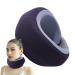 Fovolat Neck Brace - Soft Foam Wraps - Soft Foam Wraps Keep Vertebrae Stable Soft Neck Support Relieves Pressure in Spine Neck Support Brace for Travel Navy Blue - Buy Online on GoSupps.com