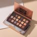 Brown Eyeshadow Palette for Mature Women | 18 Pigmented Warm Colors - Matte & Shimmer Waterproof Makeup - Buy Online on GoSupps.com