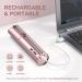 USB Rechargeable Flawless Facial Hair Remover for Women - Painless, Waterproof Hair Removal Device with LED Light - Includes Flannel Bag - Gold Finish - Buy Online on GoSupps.com