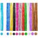 Hair Tinsel Strands Kit with Tool 47 Inch 2400 Strands Colorful Sparkling Shiny Hair Tinsel Extensions Festival Hair Accessories (12 Colors) - Buy Online on GoSupps.com