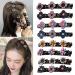 Sparkling Crystal Stone Braided Hair Clips for Women - 8 Pcs Hair Accessories for Styling Sectioning Thick Thin Hair - Clover&Plum - Buy Online on GoSupps.com