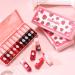 10 Colors Korean Lip Tint Stain Set - Moisturizing Velvet Mini Liquid Lipstick for Lips & Cheeks | Long-Lasting Waterproof Non-Stick | International Shipping - Buy Online on GoSupps.com