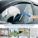 UYEXM Window Squeegee Cleaner Professional Window Cleaning Tool Kit Squeegee and Scrubber with 53inch Stainless Steel Pole Removable Glass Cleaning Tools for Car Home Window - Buy Online on GoSupps.com