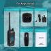 Retevis RM21 Handheld Floating Marine Radio with NOAA Weather, Submersible Design, Clear Audio, Backlit LCD & Charger - Ideal for Boat, Kayaking, Jet Ski - Buy Online on GoSupps.com