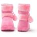 Yeeteepot Baby Girls' Winter Booties - Warm Lined Snow Boots for Kids - Anti-Slip Ankle Boots - Pink, 4.5 UK Child - Buy Online on GoSupps.com