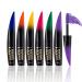 Long Lasting Smudge-Proof Lash Sensational Mascara  FantasyDay 6 Pcs 0.5 Fl Oz Washable Volumizing Lengthening Defining Curling Eyelash Makeup Set - Lift Separates Eye Lashes False Lash Effect Mascara Sapphire blue