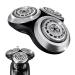 SH90 Replacement Rotary Heads for Philips Norelco Shavers Series 9000 New Version of Metal Wheel Buckle and Upgrade Double-Layer Precision Blades