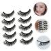 5 Pairs diamond eyelashes false lash extensions performance eyelash women eyelash rhinestone eyelashes natural fake lashes cosplay eyelash decorate make up artificial fiber - Buy Online on GoSupps.com