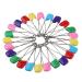 Haifly GSHLLO Baby Pins Nappy Pins Colored Safety Pins Child Infant Kids Locking Cloth Diaper Pins 50 Pcs 2.2 Inch (Pack of 50)