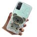 Miagon Ours Miroir Support Brillant Coque pour Xiaomi Redmi Note 11 Glitter Transparent Sable Mouvant tui Paillette Housse de Protection avec Miroir B quille Stand Vert Xiaomi Redmi Note 11 Vert
