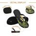 Shop Mnsruu Halloween Flip-Flops - Pumpkin Lock & Bat Design for Home Hotel Spa & Travel - Unisex Style for Men & Women - Buy Online on GoSupps.com