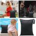 Wet Dry Bags Large Wet Dirty Laundry Bag Waterproof Dry Wet Bag Cloth Nappy Wet Bags Changing Bag Organiser Pouches Cloth Diaper Bag for Babies Swimming Camping Travel Gym Workout Beach 15.7x19.7inch 1Pc-40*50cm - Buy Online on GoSupps.com