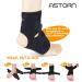Ankle Brace & Achilles Tendon Support Sleeve - Compression Sleeve for Plantar Fasciitis & Achilles Tendonitis Relief - One Size Fits Men and Women - 1 Count - Buy Online on GoSupps.com