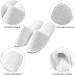 5 Pairs Disposable Slippers White Non-Slip Closed Toe Slippers Shoes Comfortable Waffle Adult Slippers for Spa Guest Travel Hotel Nail Salon One Size A - Buy Online on GoSupps.com