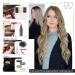 Vivien Blond Real Hair Treat Extensions - Remy Tress 55cm 100g Light Brown & Light Blond Highlights - Premium Quality International Shipping - Buy Online on GoSupps.com