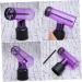 Ipetboom Hair Dryer Nozzle Hair Roller Dryer Mouth Cover Curly Hair Tools Curlers Tornado 18*8.5cm Purple - Buy Online on GoSupps.com
