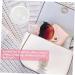 PLAFOPE Box Powder Box Empty Powder Make up Powder Puff Fluffy Puff Case Powder Compact Jar Plastic Pp White - Buy Online on GoSupps.com