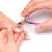 2EASY - Cuticles Nipper Precision Nail Clippers - Professional Stainless Steel Cuticle Nipper - Hand Manicure and Foot Pedicure - Ingrown Nails (Pink) - Buy Online on GoSupps.com