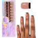 Black Tip Press On Nails Short Wearable French Tip Nail Kit With No Trace Manicure Nail Art Set For Experienced Nail Technicians Hobbyists Lencyh French Black Wear 13 - Buy Online on GoSupps.com