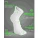 LIN Diabetic Socks 12 Pack | Extra Wide Non Binding for Men & Women | Black and White 13-15 - Buy Online on GoSupps.com